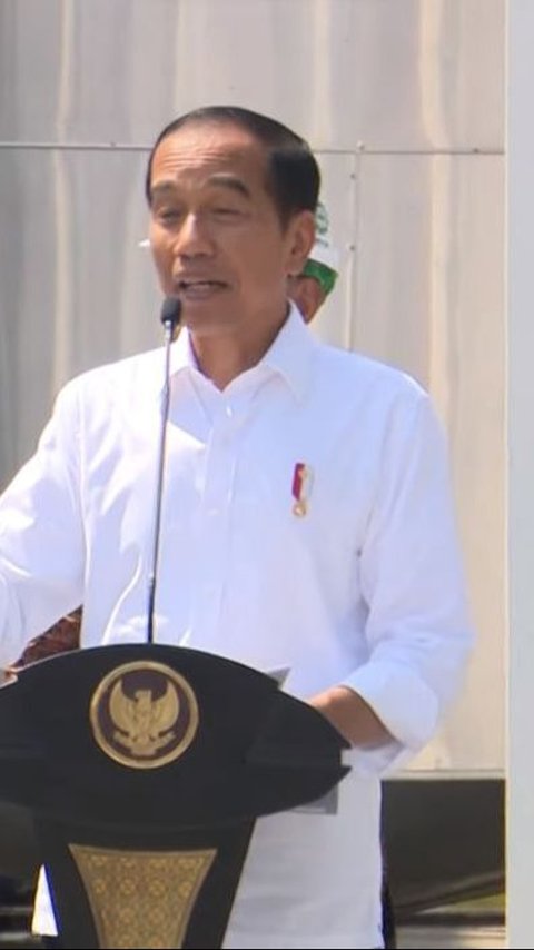 VIDEO: Cara Kocak Presiden Jokowi Jelaskan Harga Beras Mahal Depan Emak Emak