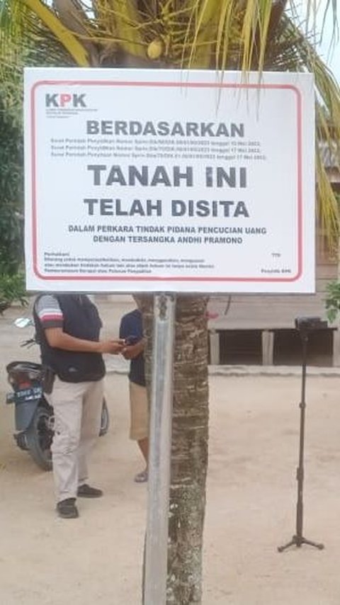 Tanah Seluas 5,911 Meter Persegi Milik Eks Kepala Kantor Bea Cukai Makassar Andhi Pramono Disita KPK