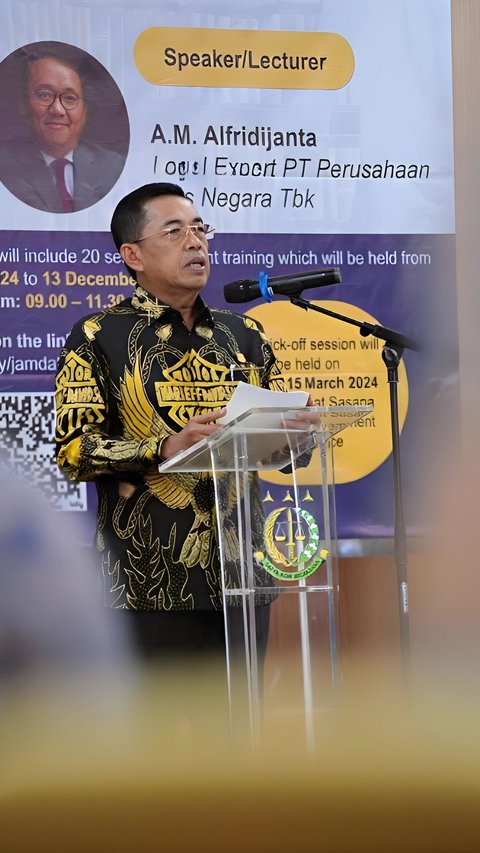 Wakil Jaksa Agung: JAM-Datun Dukung Upaya Pemerintah Sukseskan Pembangunan Nasional