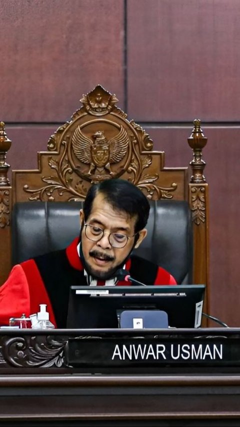 Anwar Usman Dipastikan Tidak Jadi Hakim Sengketa Pilpres 2024