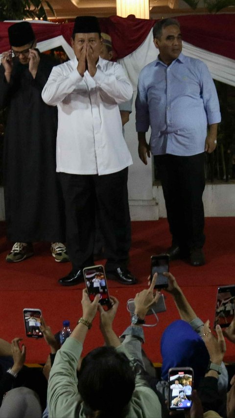 Prabowo ke Pendukungnya: Jangan Junawa, karena Kesombongan Awal Kehancuran