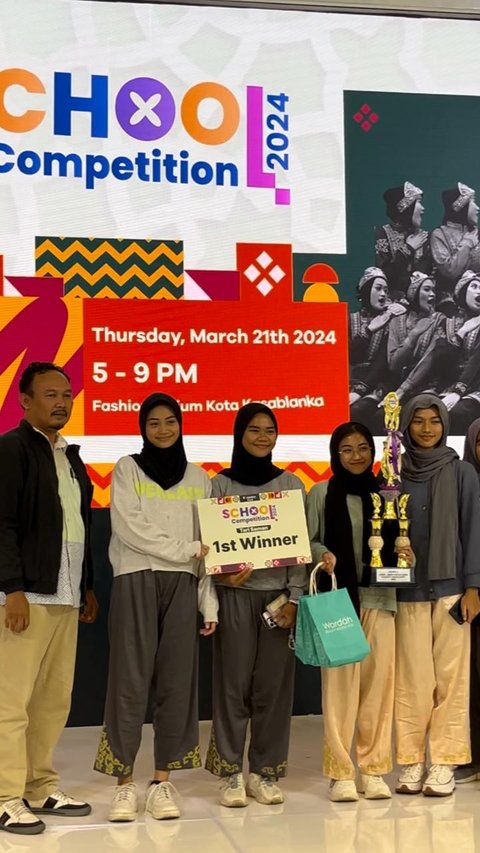 Selamat! SMAN 9 Tangerang Selatan Berhasil Menang Kompetisi Tari Saman Dream Day Ramadan Fest 2024