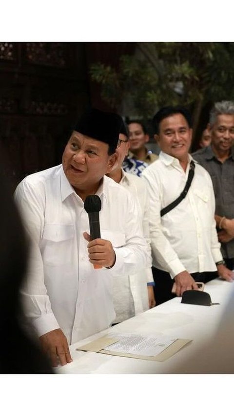 Prabowo: Meski Menang Pilpres Tak Ada Euforia, Ingat Ilmu Padi