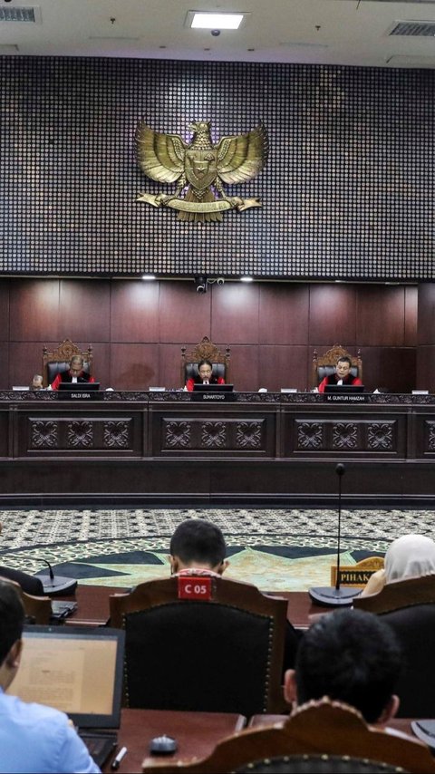 Ketua Panel Sidang PHPU Pileg Terdiri dari Tiga Hakim MK