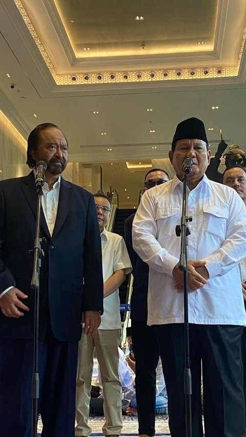 VIDEO: Momen Prabowo Berkunjung Ke Nasdem, Digandeng Mesra Surya Paloh
