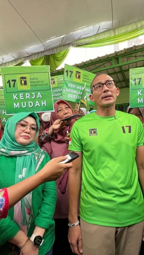 PPP Gagal Masuk DPR, Mungkinkah Sandiaga Cabut?