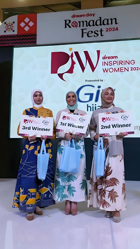 Congratulations! This is the Champion of Dream Inspiring Women 2024