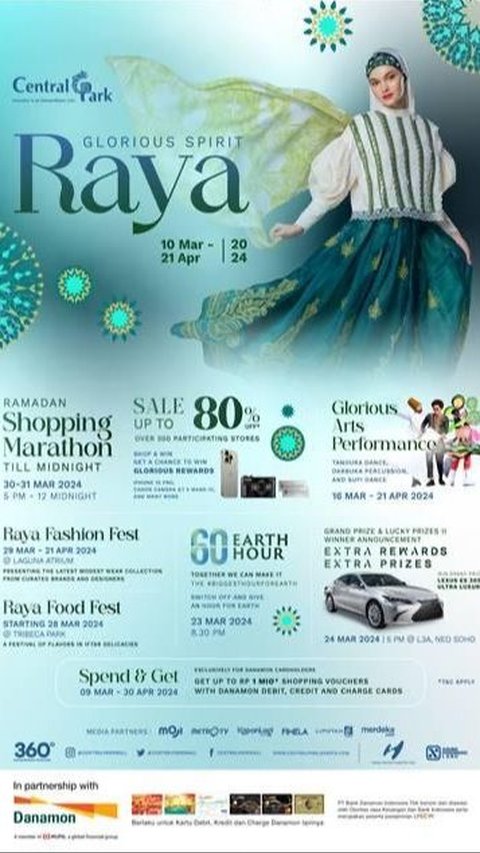 Central Park dan Neo Soho Mall Hadirkan Program Spesial Glorious Spirit Bertajuk Raya