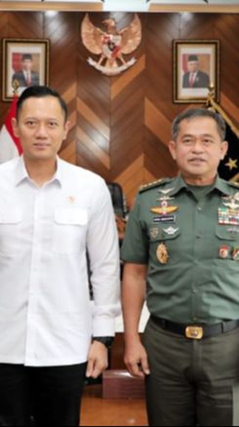 Momen Jenderal Maruli Hormat ke 'Juniornya' Menteri AHY saat Datangi Mabes TNI AD, Disambut Hangat Anak Buah Kasad