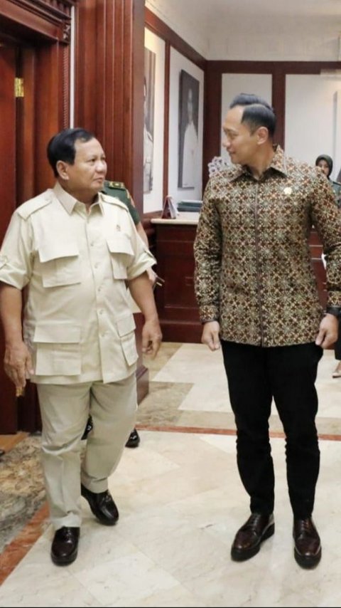 Momen AHY Bertemu Jenderal Senior di TNI AD, Bahas Lahan Belum Kantongi Sertifikat