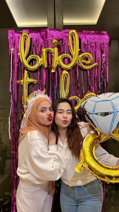 Potret Keseruan Bridal Shower Putri Isnari, Gemas Wajah Didandani Cemong tapi Tetap Cantik dan Bahagia