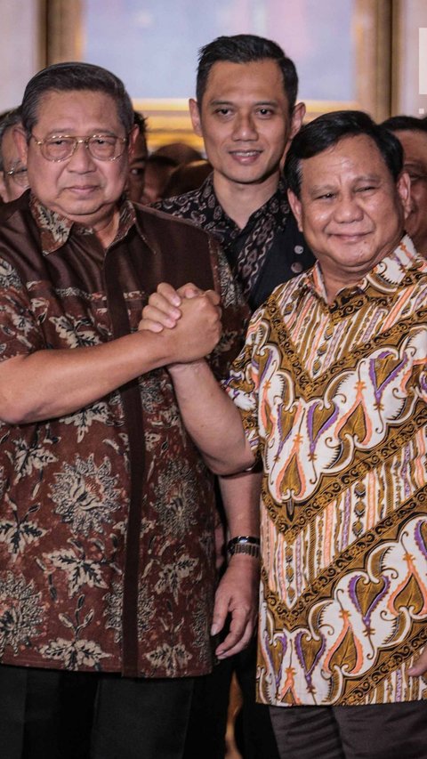 SBY Beri Lukisan Khusus, Prabowo Janji Pajang di Istana Presiden