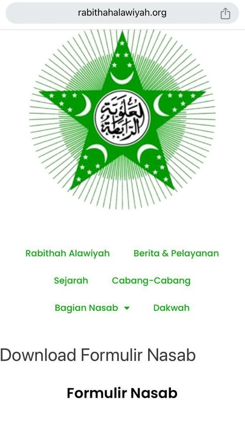 Begini Syarat dan Cara Resmi Mendaftar Habib ke Rabithah Alawiyah, Cukup Bayar Rp50 Ribu
