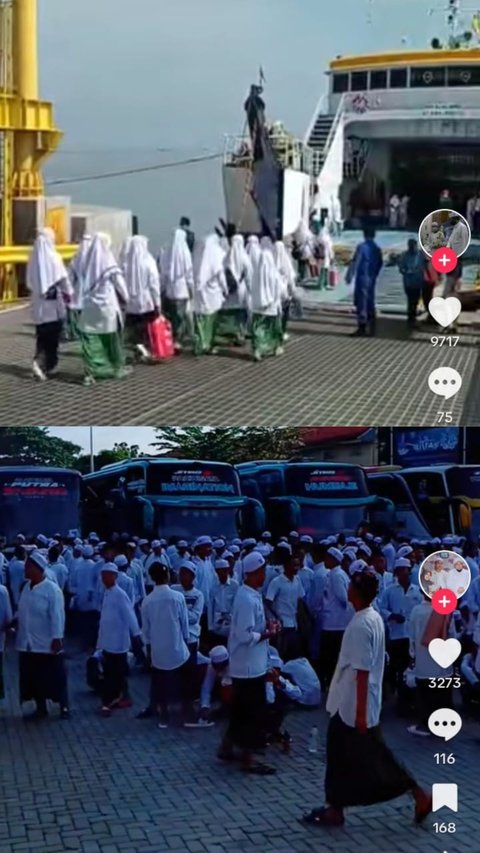 Potret Seru Tradisi Santri Ponpes Situbondo Pulang Kampung Jelang Ramadan, Dapat Sambutan Hangat Keluarga dan Tetangga