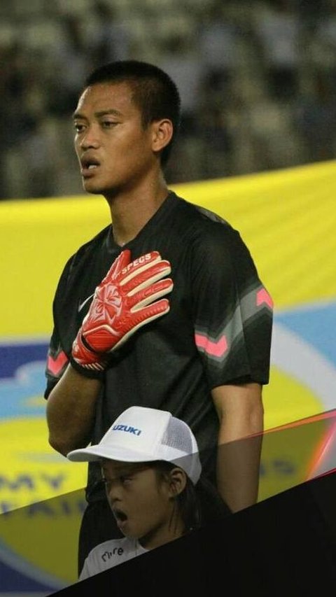 Portrait of Suffering of Kurnia Mega, Former Goalkeeper of the Indonesian National Team, Severely Ill, Selling Chips, Now Divorced by Wife