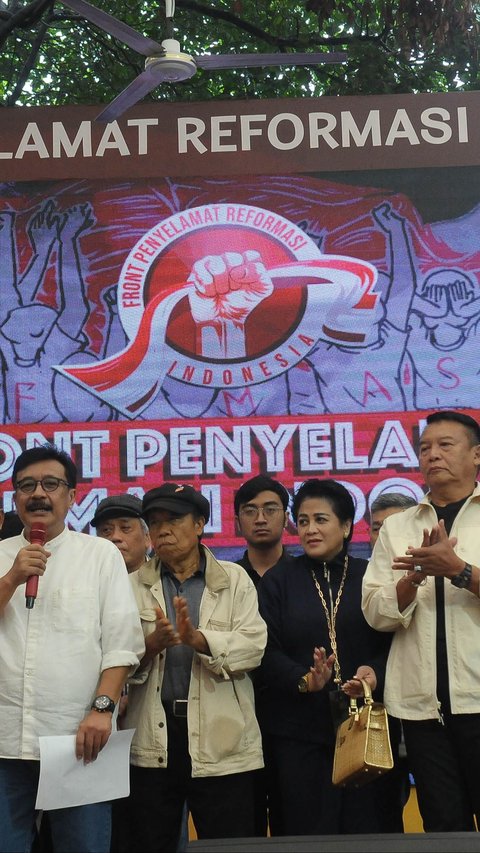 FOTO: Tolak Pemilu Curang, Aktivis hingga Purnawirawan TNI Bentuk Front Penyelamat Demokrasi dan Reformasi