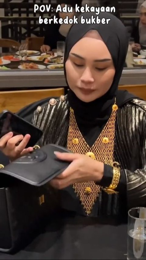 Viral Content of Iftar Gathering Becomes a Show-off of Wealth, Shining Jewelry Like a Mobile Gold Shop