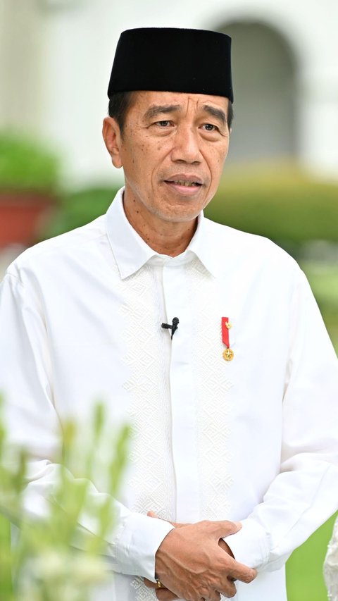 Antusiasme Warga Hadiri Open House Lebaran Presiden Jokowi