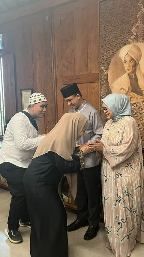 Ratusan Warga Padati Open House Anies Baswedan di Hari Raya Idulfitri