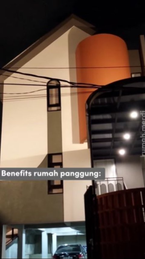 Before After Rumah Panggung di Tengah Jakarta: Dulu Tenggelam Banjir Seleher Kini Terlihat Modern