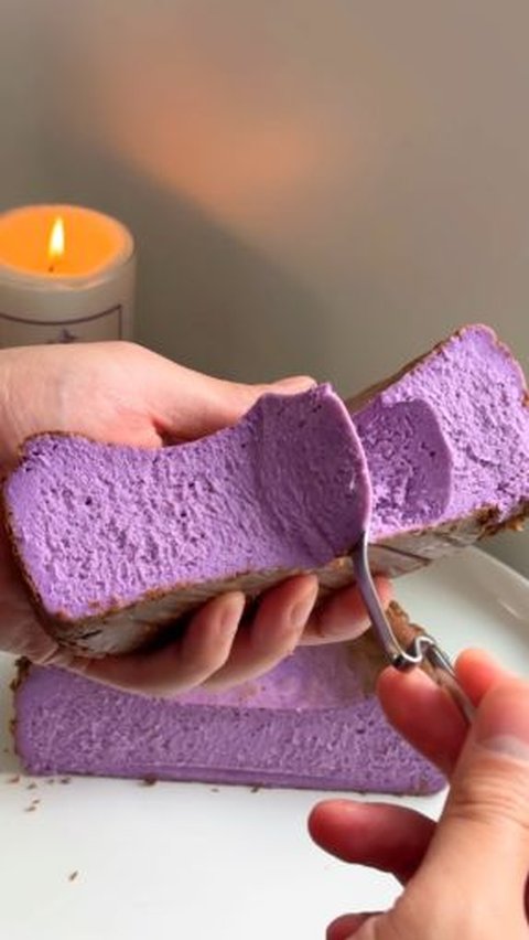 Ube Cheesecake Recipe, Combine Authentic Flavor and Beautiful Purple Appearance