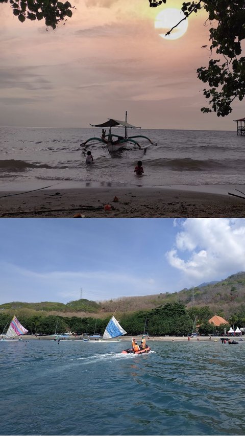 Berlibur di Pantai Pasir Putih Situbondo Favorit Turis, Ombaknya Tenang Cocok untuk Mandi hingga Main Kano