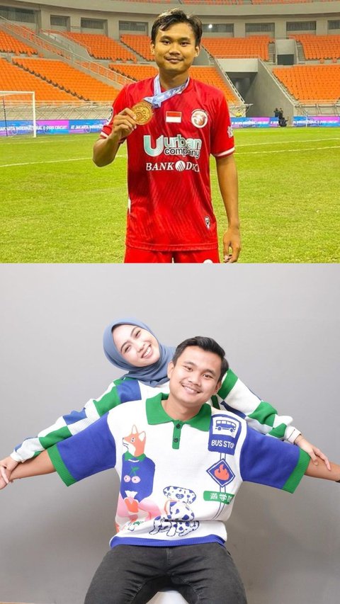 Selalu Romantis dengan Pasangan, Ini Sisi Lain Komang Teguh Pesepak bola Muda Kesayangan Shin Tae-yong