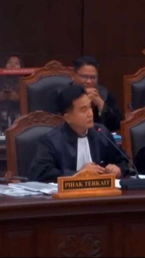 In the Constitutional Court, Yusril Acknowledges that the Constitutional Court's Decision on the Age Limit for Vice Presidential Candidates is Legally Flawed