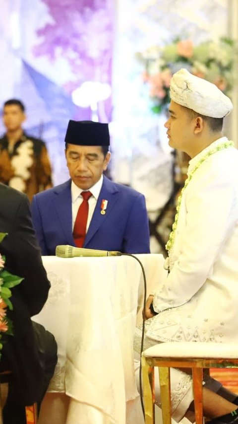 FOTO: Momen Presiden Jokowi Jadi Saksi Nikah Putra Wamenaker Afriansyah Noor