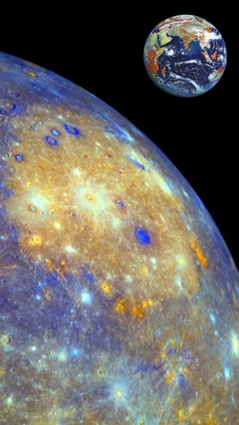 Merkurius Dulunya Seukuran Bumi, Pernah Bertabrakan dengan Planet Lain sehingga Menjadi Kecil