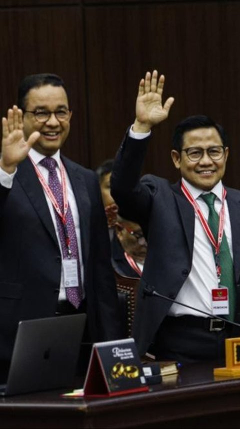 Gugatannya Ditolak, Anies-Muhaimin Sorot 3 Hakim MK