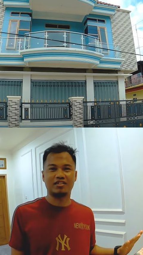 Kerja di Makkah Cari Cuan, Pria Ini Pulang Ke Indonesia Bangun Rumah Mewah dua Lantai 'Kamarnya Ada 5'
