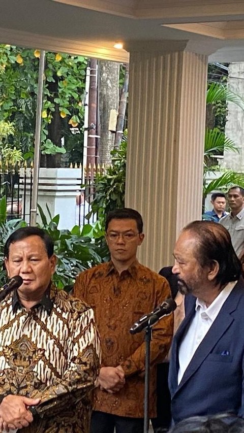 Dukung Prabowo-Gibran, Surya Paloh Jujur Tak Mau Oposisi: Kami Ingin Bangsa Ini Maju