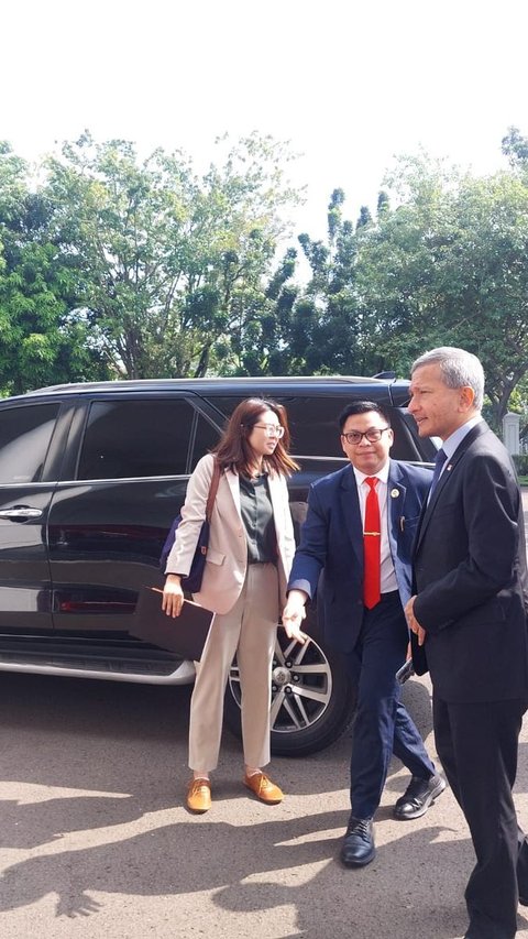 Singapore Foreign Minister Meets Jokowi at the Palace, Discusses This Important Matter