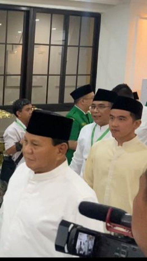 Prabowo-Gibran Tiba di Acara Halalbihalal, Disambut Langsung Ketua PBNU