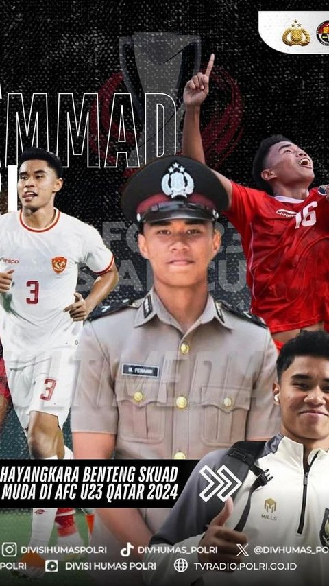 Dua Sosok Pemain Timnas Indonesia U-23 yang Ternyata Anggota Polisi