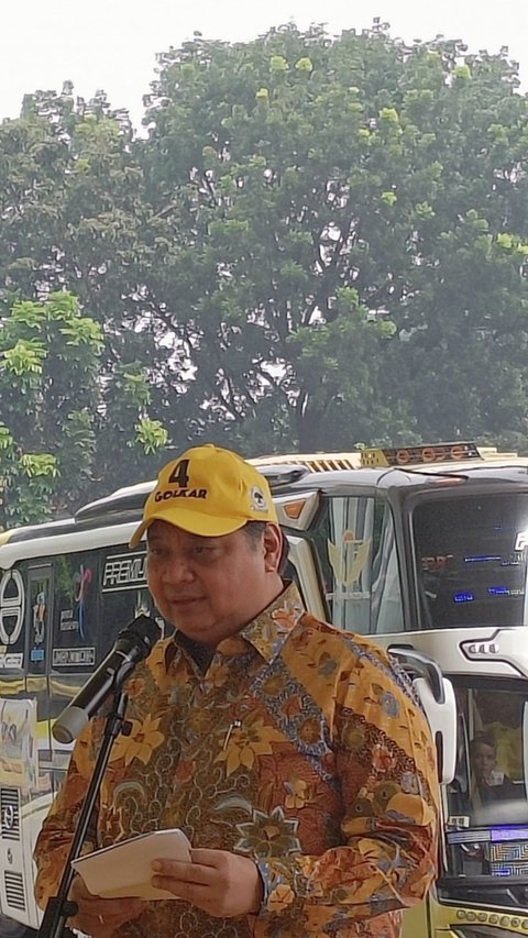 Lepas Pemudik Lebaran 2024, Airlangga: Karena Telah Bantu Naikkan Suara Golkar