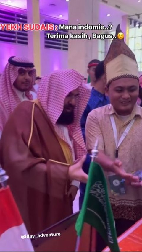 Cinta Kuliner Indonesia, Imam Masjidil Haram sampai Minta Indomie ke Mahasiswa