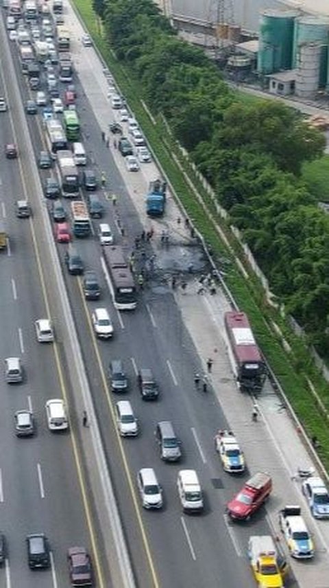 Sopir Bus Primajasa Selamat dari Kecelakaan Maut