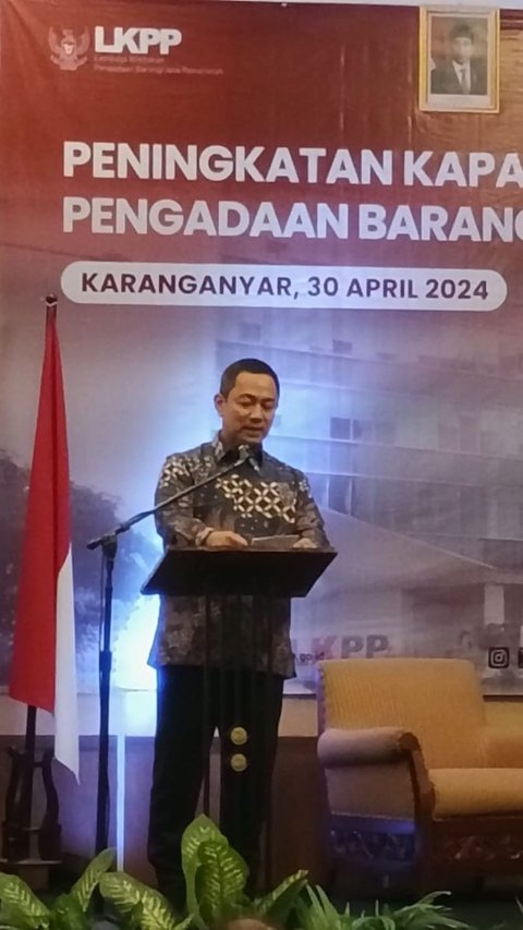 Datang ke Karanganyar, Kepala LKPP Ajak UMKK Kuasai Kekuatan Ekonomi Indonesia