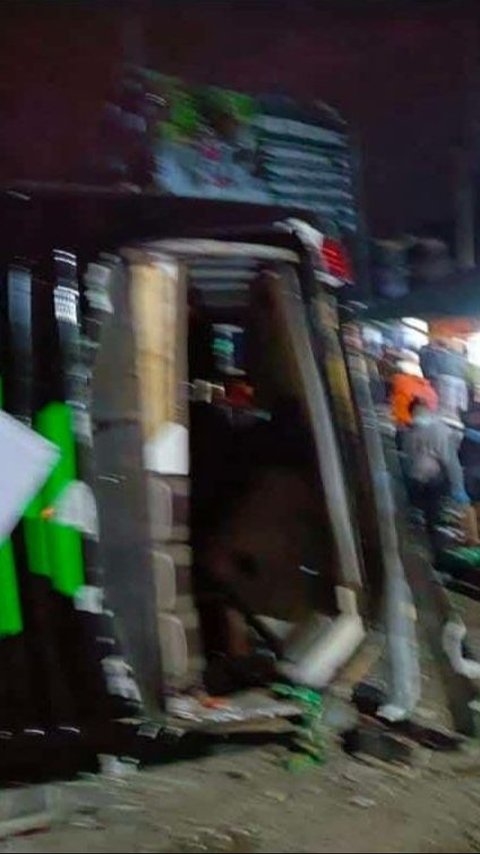 Bus Rombongan Pelajar Depok yang Kecelakaan di Ciater Subang dalam Kondisi Penuh Penumpang