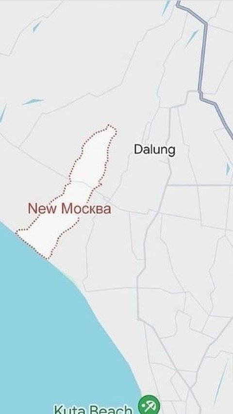 Peta Wilayah Canggu Bali Diganti New Moscow Viral di Media Sosial