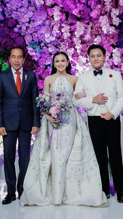 A Series of Celebrity Weddings Attended by President Jokowi, the Latest Mahalini and Rizky Febian