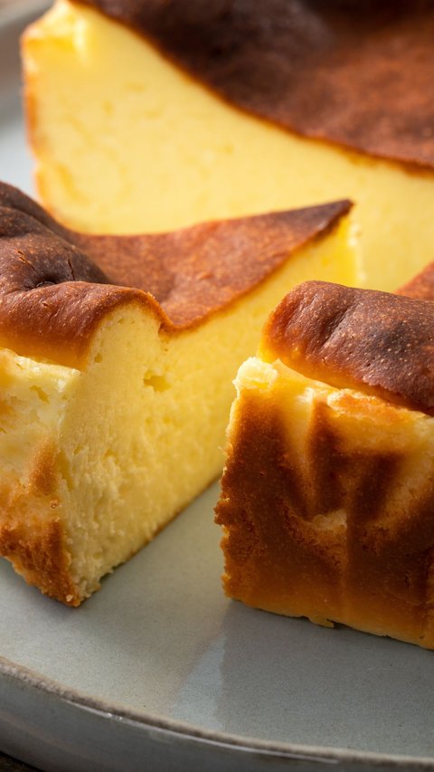 Cara Simpel Bikin Burnt Cheesecake dengan Roti Tawar, Rasanya ala Cafe