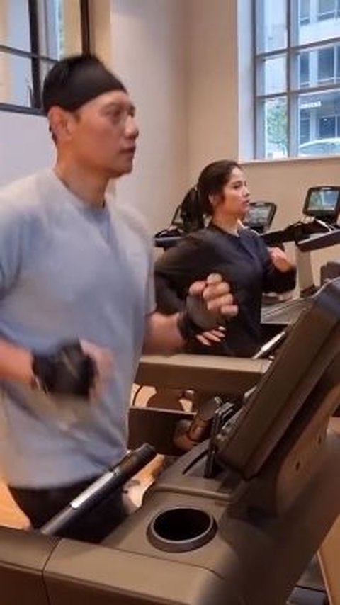 Intip Semangat Menteri AHY Olahraga di Amerika, Materi Pidato Disiapkan di Tempat Gym