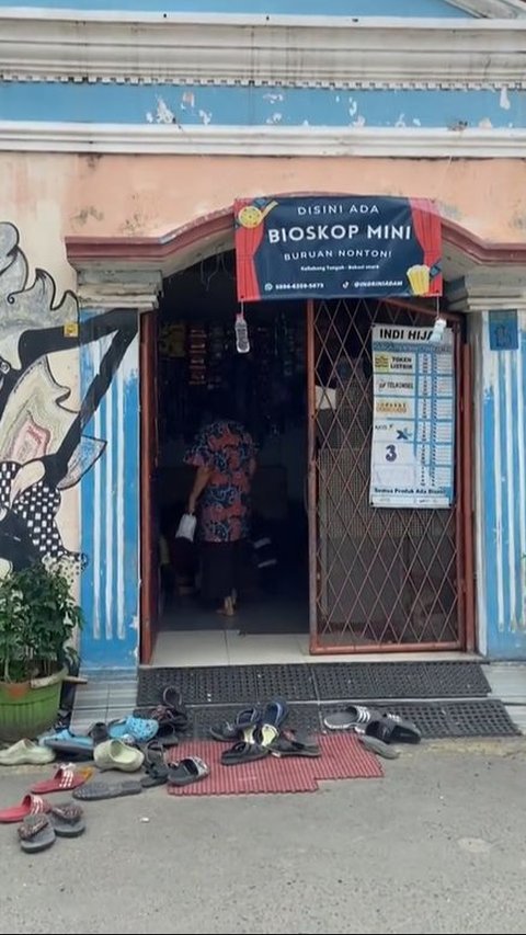 Viral Bioskop Mini di Bekasi Harga Tiket Cuma Rp5 Ribu, Pendapatan Sebulan Bikin Ngiler
