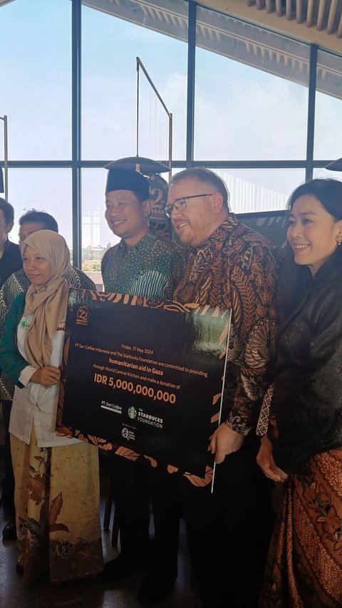 Starbucks Indonesia Salurkan Bantuan Kemanusiaan Rp5 Miliar untuk Penduduk Jalur Gaza