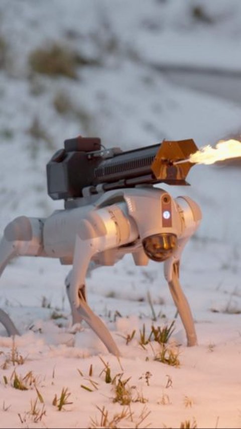 Now Robot Dogs with Flamethrowers Can Be Purchased for Under $10K