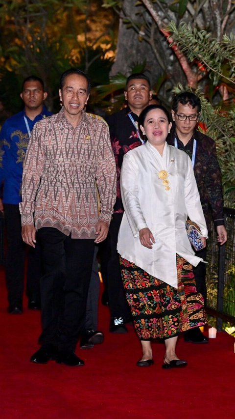 VIDEO: Kejutan Jokowi Hampiri Puan, Bercanda Kasih Gestur Joget Usai Gala Dinner WWF Bali