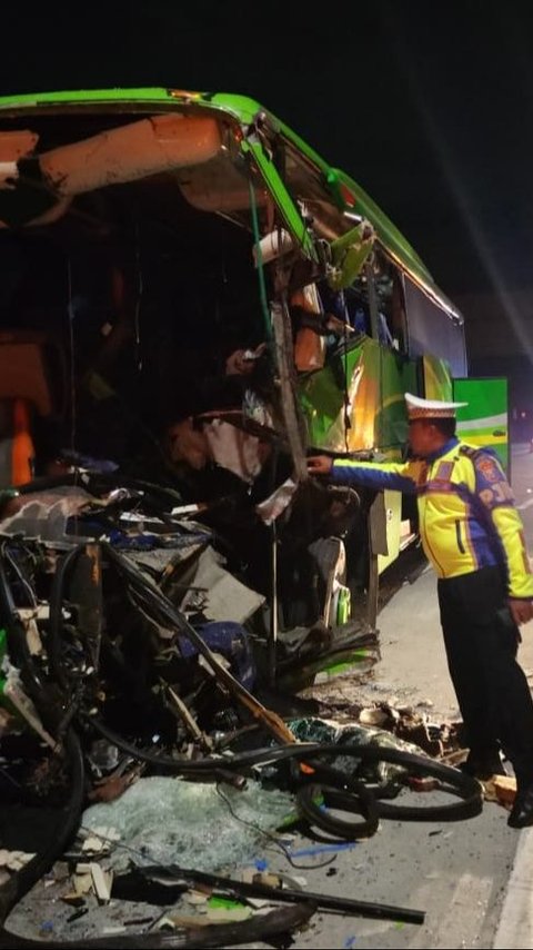 Chronology of the Accident of the Study Tour Bus Convoy of SMP PGRI 1 Wonosari, 2 People Dead